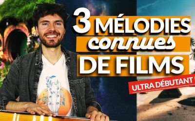 3 musiques de films faciles à jouer : cours de guitare débutant